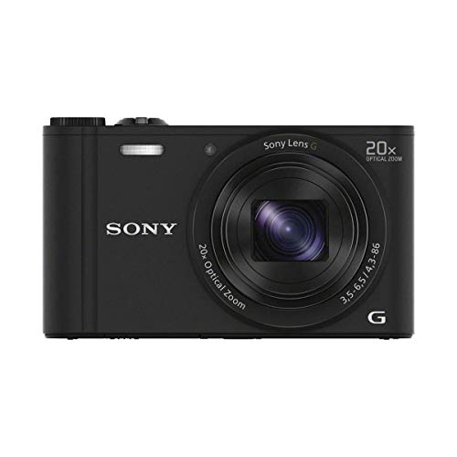 Sony DSCWX350 18 MP Digital Camera (Black)