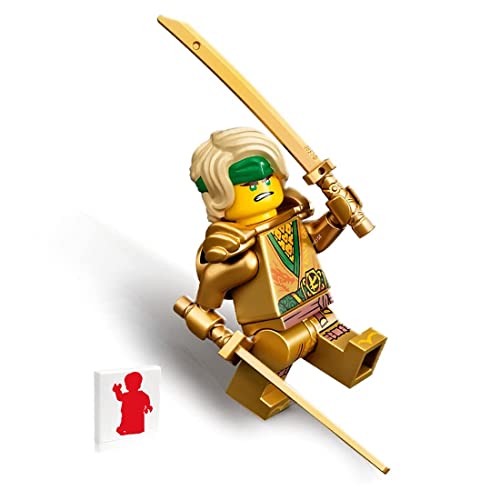 LEGO NINJAGO Legacy Minifigure - Lloyd (Golden Ninja) with Dual Swords 71735