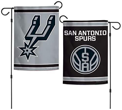 Wincraft NBA San Antonio Spurs 12.5' x 18' Inch 2-Sided Garden Flag Logo