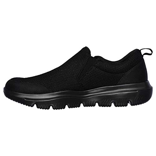 Skechers Men's GO Walk Evolution Ultra-Impeccable Sneaker, Black, 10.5 X-Wide