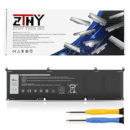 ZTHY 86Wh 69KF2 Battery Replacement for Dell G7 15 7500 G15 5510 5511 5515 5520 5521 XPS 15 9500 9510 9520 Precision 5550 5560 5570 Alienware M15 R3 R4 M17 R3 R4 Inspiron 7510 7610 7620 P87F P91F P45E