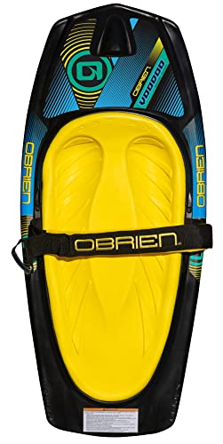 O'Brien Voodoo Kneeboard with Hook, Yellow, 51.25'