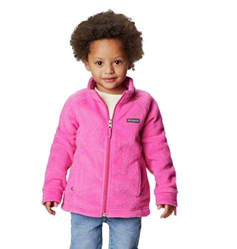 Columbia Baby Toddler Benton Springs Fleece Jacket, Pink Ice, 4T