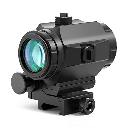Feyachi M40 3X Red Dot Magnifier with Flip to Side Mount, Focus Adjustment, Windage & Elevation Adjustable, 37/40MM Height