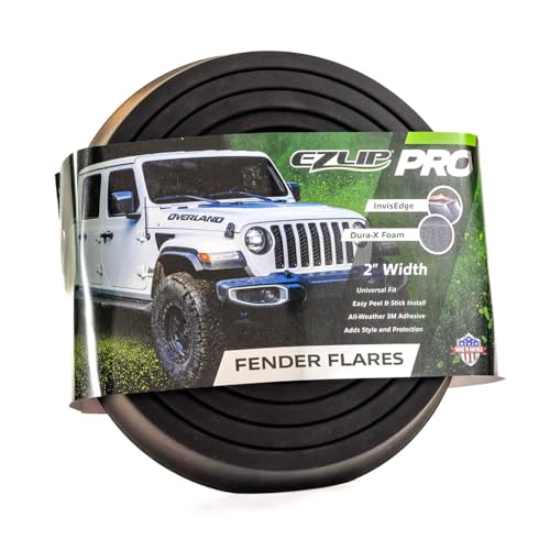 Fender Flares PRO – The Original Universal Flexible Foam Rubber 2-Inch Fender EZ Flares XL