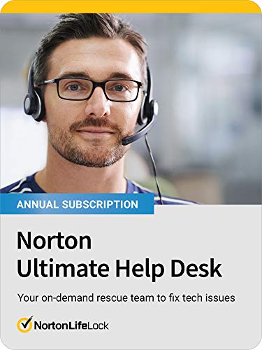 NortonLifeLock Ultimate Help Desk Annual Subscription, 3 Devices - Your on-demand Rescue Team to Fix tech Issues