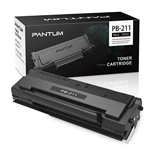 Pantum PB-211 Toner Cartridge Black P2500W, P2502W, M6550NW, M6600NW, M6552NW, M6602NW (1 Pack)