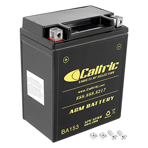 Caltric Agm Battery Compatible with Honda Trx200 Trx-200 Fourtrax 200 1984