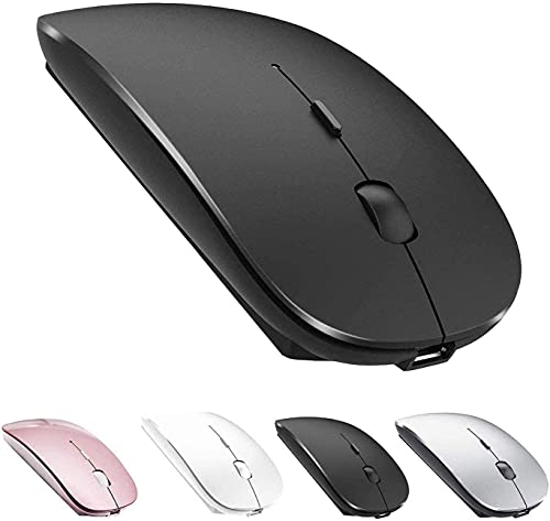 ZERU Bluetooth Mouse,Rechargeable Wireless Mouse for Macbook Pro/Macbook Air,Bluetooth Wireless Mouse for Laptop/PC/Mac/iPad pro/Computer