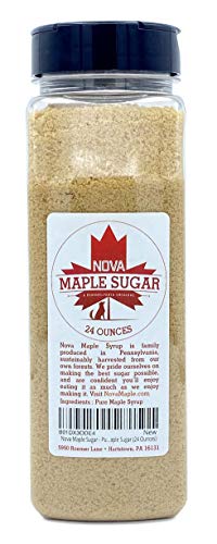 Nova Maple Sugar - Pure Grade-A Maple Sugar (24 Ounces)