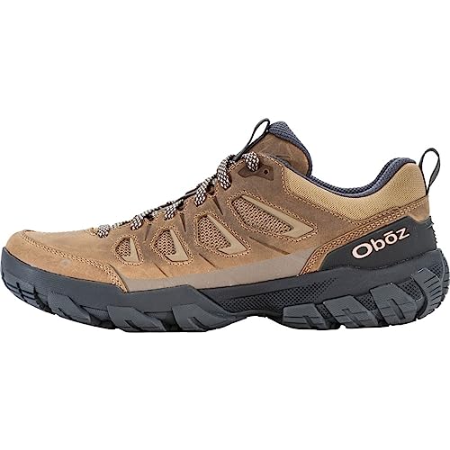 Oboz Men's Sawtooth X Low Hiking Shoe, Sandhill, 10.5 Wide