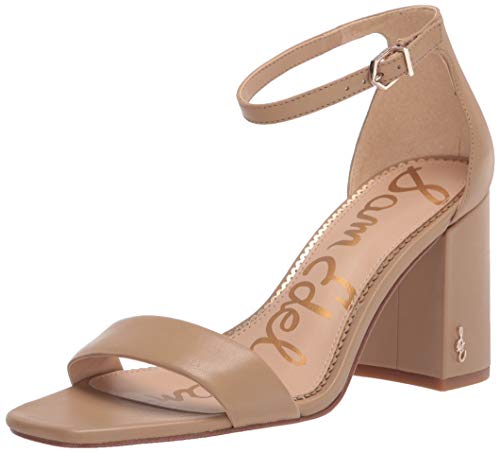 Sam Edelman womens Classic Daniella Heeled Sandal, Soft Beige, 8 US