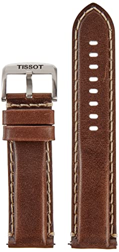 Tissot T852044980 22mm Lug Brown Leather Strap