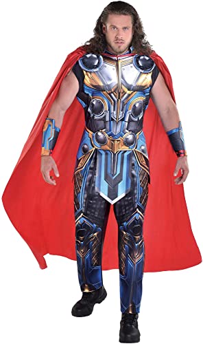 Party City Thor Love and Thunder: Thor Halloween Costume for Men - Standard