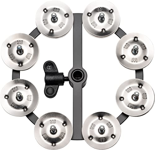 Meinl Cymbals HTHH1BK Mountable Hihat Tambourine with Steel Jingles (VIDEO)