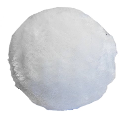 NOVELTY GIANT WWW.NOVELTYGIANT.COM Jumbo Plush Bunny Tail Costume Accessory (White)