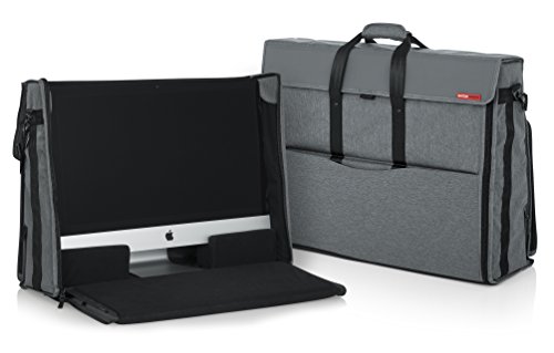 Gator Cases Creative Pro Series Nylon Carry Tote Bag for Apple 27' iMac Desktop Computer (G-CPR-IM27),Grey