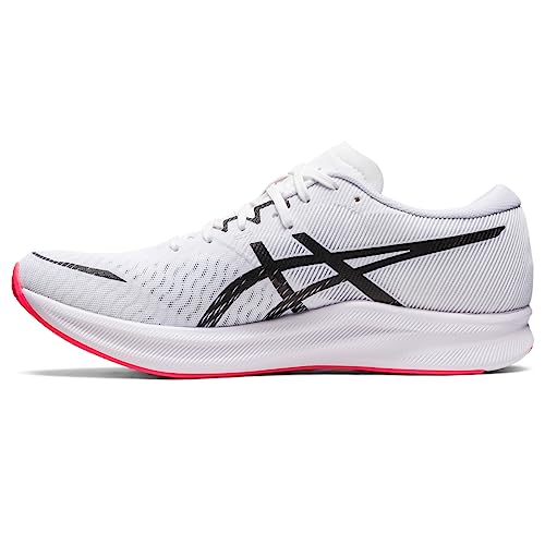 ASICS Men's Hyper Speed 3 Running Shoes, 13, White/Black