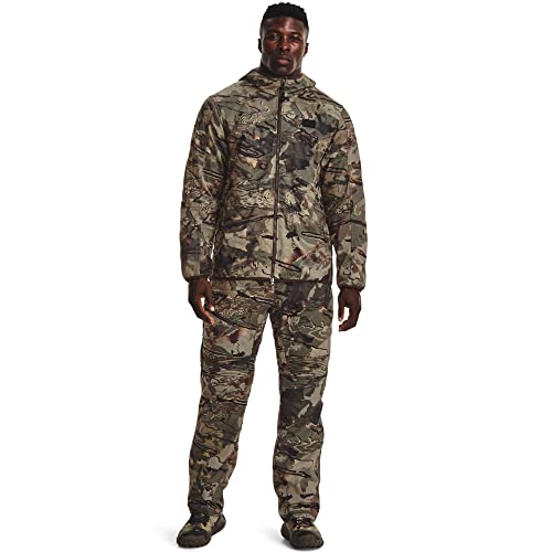 Under Armour mens Brow Tine ColdGear Infrared Jacket, Ua Forest 2.0 Camo (988)/Black, X-Large