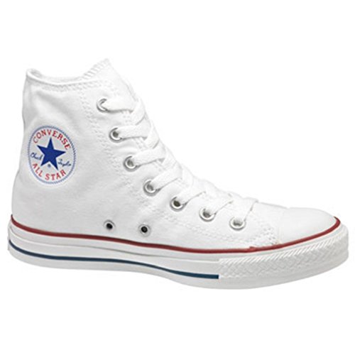 Converse All Star Chuck Taylor HI TOP Optical White M7650 Unisex Shoes US Size Men 11/Women 13
