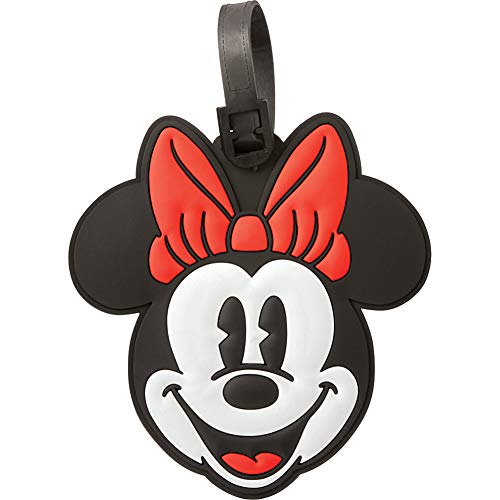American Tourister Disney Luggage Tag, Minnie Mouse Head, One Size