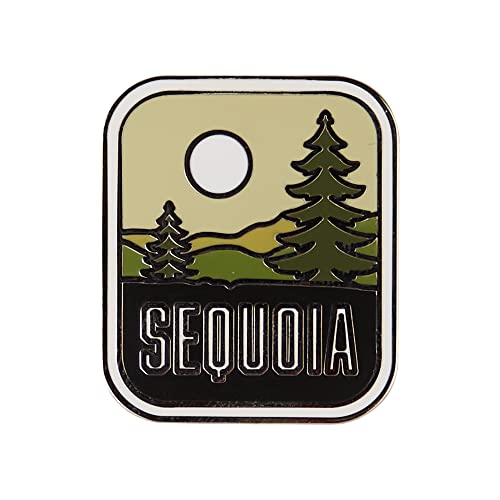 Vagabond Heart Sequoia National Park Enamel Pin - Sequoia Souvenir - Sequoia Pin