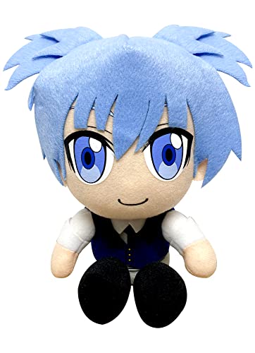 Great Eastern Entertainment Assassination Classroom - Nagisa Sitting Pose Plush 7'', Multi-Colored