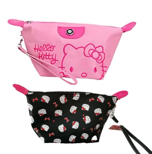 Kerr's Choice Cosmetic Bag Makeup Bag Kitty Cat Toiletry Bag Makeup Pouch Kitty Gift