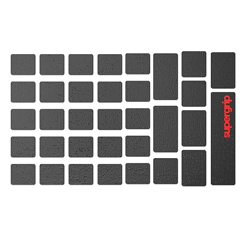 Pulsar Gaming Gears SUPERGRIP Pre-Cut Keyboard Griptape Pre-Laminated Sweat Absorbing High Performance Universal Anti Slip Mouse Keycap Grip Tape Ultra-Thin 0.5mm (0.02in)