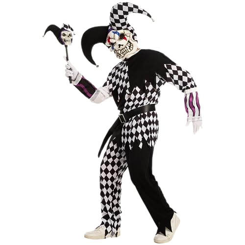 Spooktacular Creations Halloween Clown Kids Costume with Mask for Scary Clown Costume Party-XL(12-14yr)