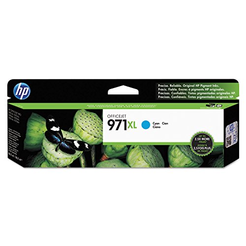 HP 971X | PageWide Cartridge High Yield | Cyan | Works with HP OfficeJet Pro X451, X476, X551, X576 | CN626AM