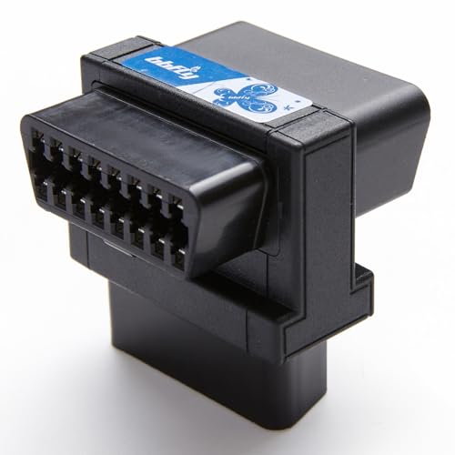 OBD2 Splitter, bbfly-B31 Full 16pin OBDII Port 1 Male Splitter to 2 Female Extension Cable 1.6IN/4CM (B31 1PACK)