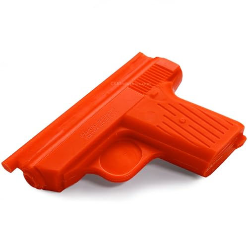 American Safety Props - Non-Functional Solid Polymer Holster Molding Gun Prop - (Prepped) - Blaze Orange - U.S.A. Made - Compatible with Cobra Enterprise CA380