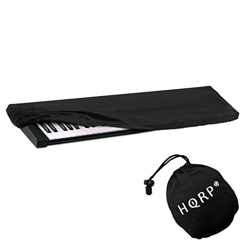HQRP Elastic Keyboard Dust Cover compatible with Yamaha P-60 P-65 P-70 P-70S P-80 P-90 P-95 P-95B YGP-525 YPG-625 Digital Piano Synthesizer