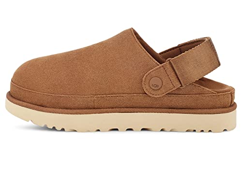 UGG Women's Goldenstar Clog, Chestnut, 8