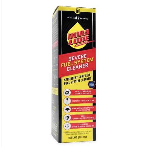 DURA LUBE HL-40199-06 Severe Fuel System Cleaner, 16-Ounce, Single