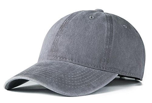 Edoneery Men Women Baseball Cap-Low Profile Adjustable Washed Cotton Golf Dad Hat