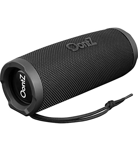 OontZ Cylinder Bluetooth Speaker, Portable Wireless Bluetooth 5.0 Speaker, 14 Watts, up to 100 ft Bluetooth Range, IPX7 Waterproof Loud Portable Bluetooth Speaker