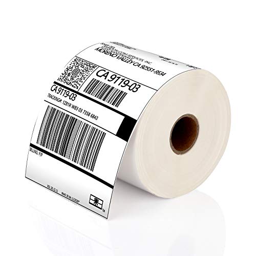 JADENS 4x6 Thermal Labels - 350 Labels, Compatible with Rollo, Brother, Zebra and Most Thermal Printer, Perforated, Commercial Grade, Doesn't Compatible with Dymo