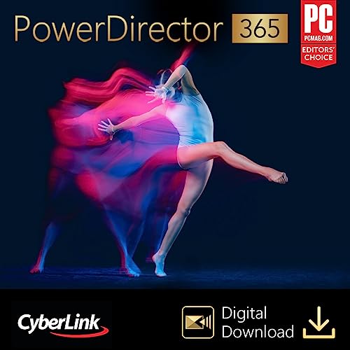 CyberLink PowerDirector 365 - 1 year subscription [PC Download]