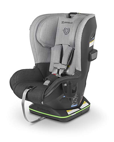 UPPAbaby Knox Convertible Car Seat / Rear Facing and Forward Facing / Intuitive Safety Features / Koroyd + CleanTech Technology / Removeable Cup Holder Included / Jordan (Charcoal Mélange)