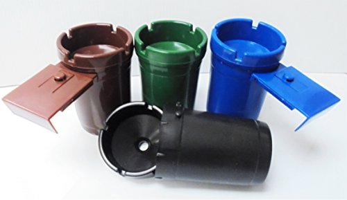 HHB Eclipse cup holder ashtray with removable arm, color picked at random. Each order include i cup.