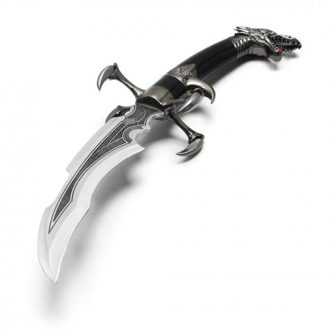 14' Dragon Claw Dagger display for Cosplay Collection and Gift