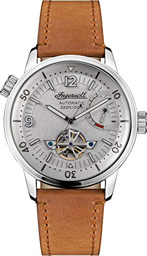 Ingersoll The New Orleans Mens Analog Automatic Watch with Leather Bracelet I07802