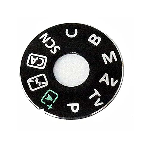 Camera Dial Mode Plate Interface Cap Replacement Part Compatible with Canon EOS 70D Digital Camera Repair