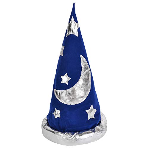 Rhode Island Novelty Wizard Hat with Stars, One Per Order