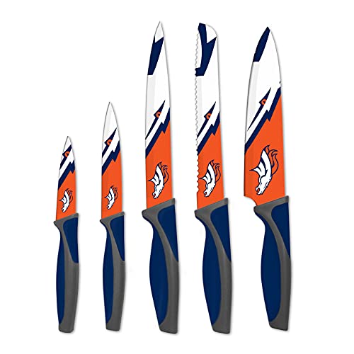 The Sports Vault NFL Denver Broncos Kitchen Knives