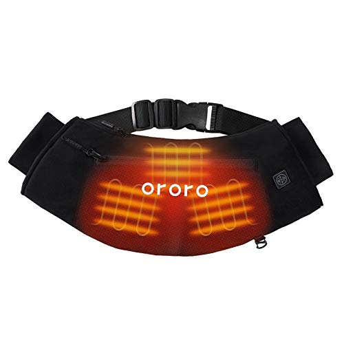 ORORO Heated Hand Muff, 14 Hours of Warmth, Electric Hand Warmer Pouch with Rechargeable Battery