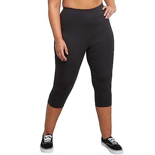 Just My Size Women's Plus-SizeStretch Jersey Capri Length Leggings