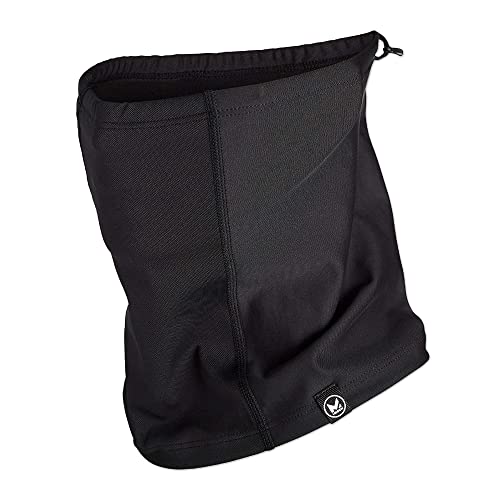 MISSION All-Season Adjustable Neck Gaiter, Anthracite - Lightweight - Ultra-Drying Fabric - Absorbs Sweat in Seconds - UPF 50 Sun Protection - Machine Washable